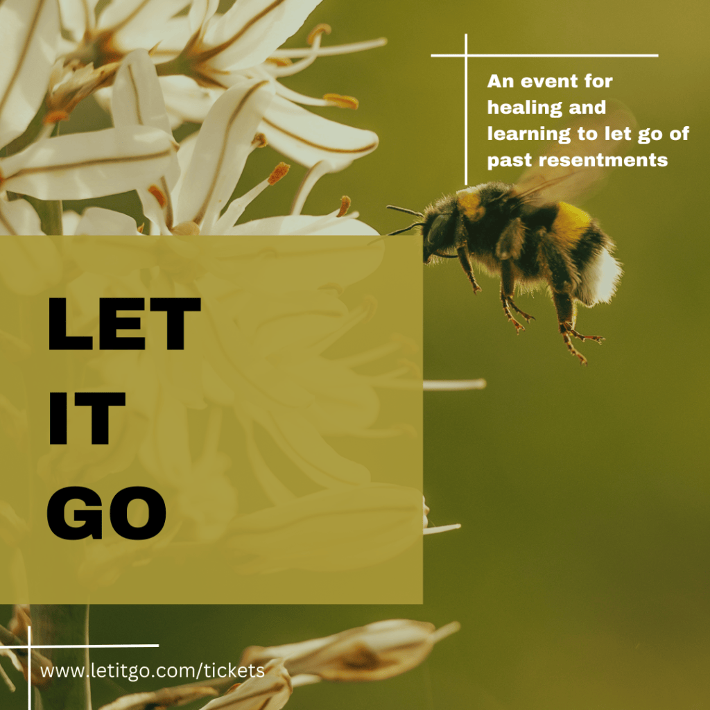 Social media event flyer featuring nature inspired graphic